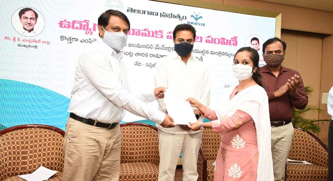 Work with commitment: KTR tells new recruits
