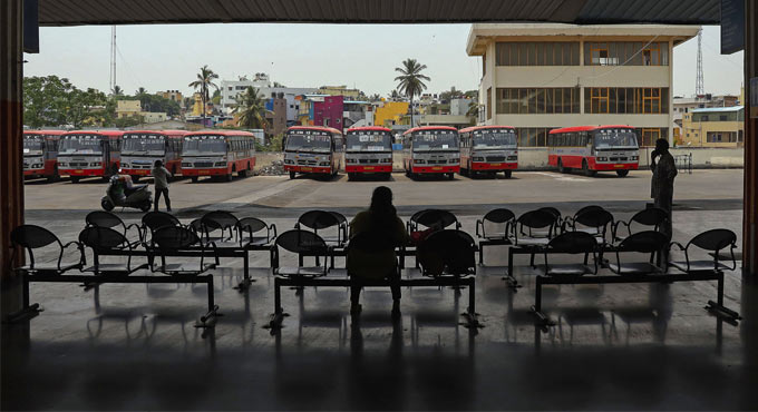 Karnataka: RTC employees strike enters fifth day, bus services continue to be hit