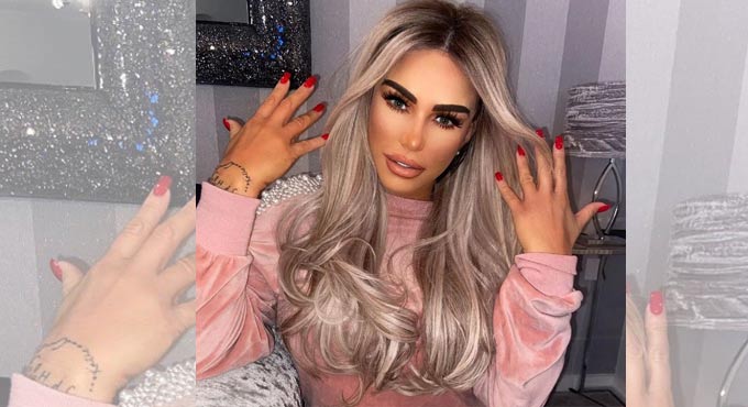 Katie Price wants to be buried with her silicone implants