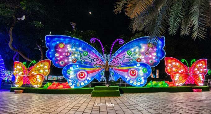 Glow garden in Siddipet’s Komati Cheruvu