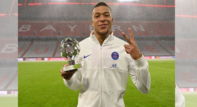 Kylian Mbappe shines as PSG defeat Bayern in five-goal thriller