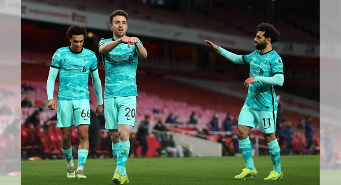 EPL: Liverpool outclasses Arsenal