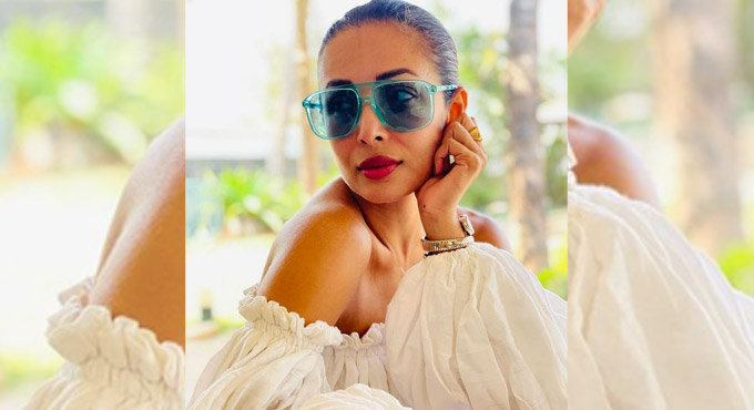 Malaika Arora receives first shot of COVID-19 vaccine