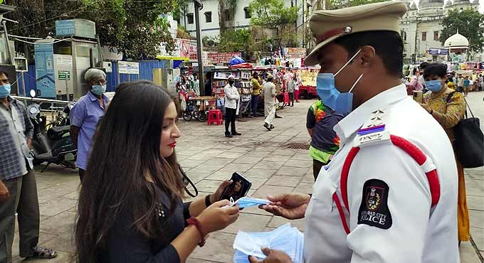 If you are in Hyderabad, mask up or pay Rs 1,000 fine