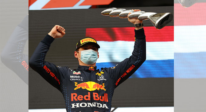 Max Verstappen wins chaotic Emilia Romagna GP