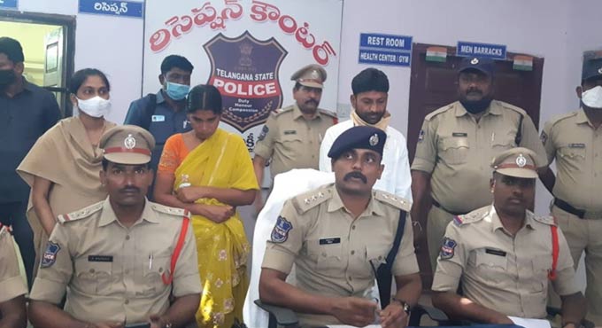 Woman, paramour arrested for killing husband in Kothagudem