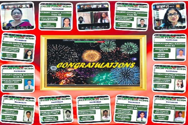 In a first, students’ council elected virtually