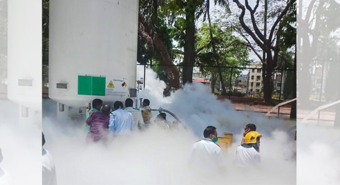 Nashik: Oxygen tank that leaked was activated just 3 weeks ago