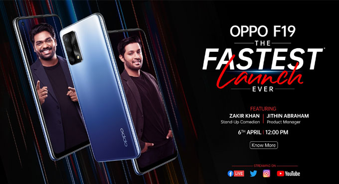 OPPO to launch F19 on April 6