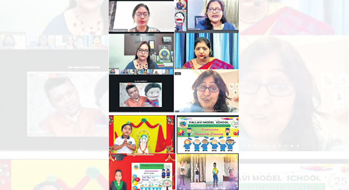 A memorable graduation day for tiny tots