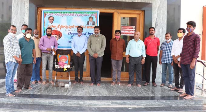 RGUKT-Basar celebrates Mahatma Phule’s birthday