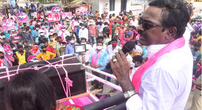 Puvvada confident of TRS sweeping KMC polls