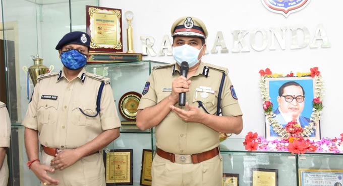 Rachakonda, Cyberabad Police remember Ambedkar on birth anniversary