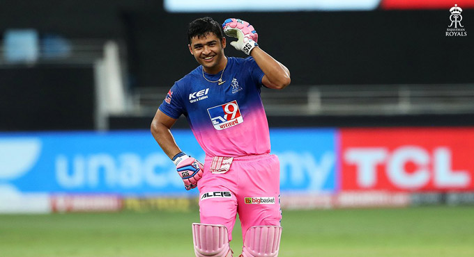 IPL 2021: Parag raises eye-brows with right-arm perpendicular bowling