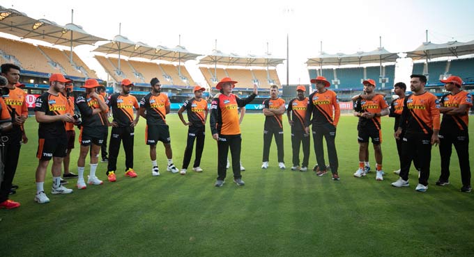 Team SRH faces Mumbai Indian test