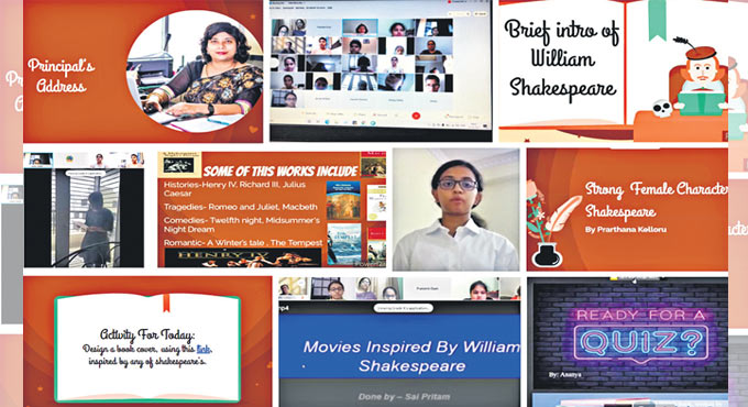 Week-long celebrations at Pallavi school to mark Shakespeare’s birthday