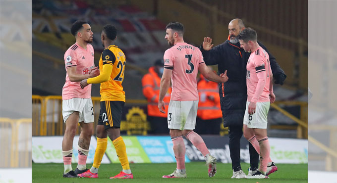Sheffield United relegated after defeat at Wolves