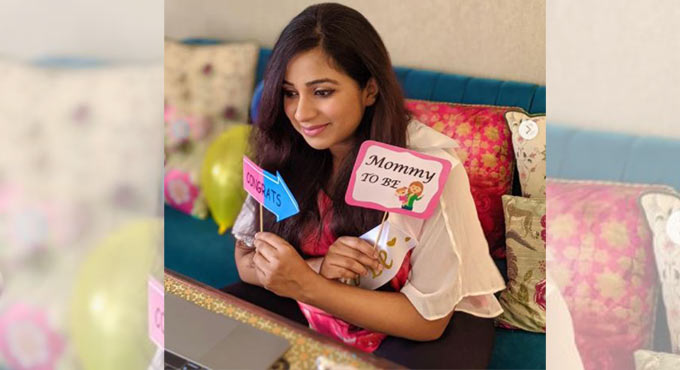 Shreya Ghoshal shares surprise baby shower pictures