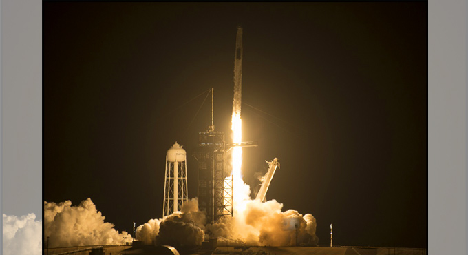 SpaceX Crew-2 launches 4 astronauts to space station