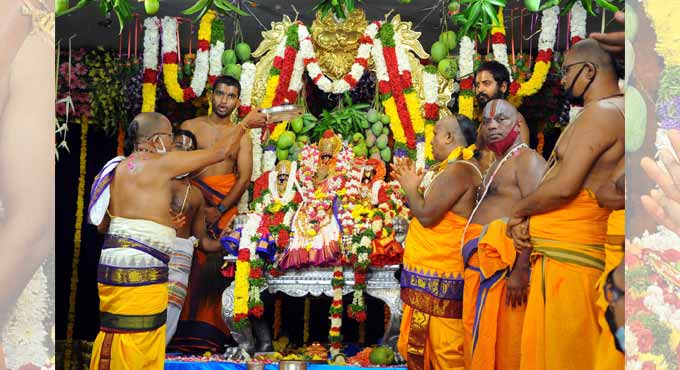 Sri Rama Navami celebrated with religious fervour in Bhadradri