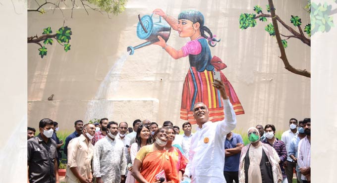 Siddipet gets first ‘Swachha Badi’ in South India
