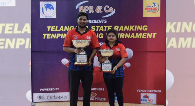 Kiran, Mamatha clinch tenpin titles