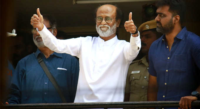 VP, PM lead nation in congratulating Rajinikanth on Dada Saheb Phalke
