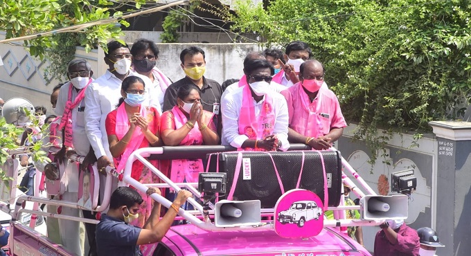 Puvvada kick starts poll campaign in Khammam