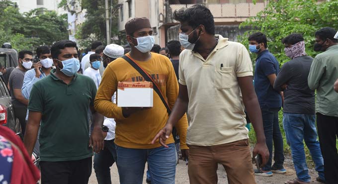 Vaccinated people testing Covid positive in second wave