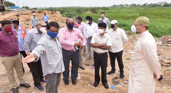 Arvind Kumar inspects development works-Telangana Today