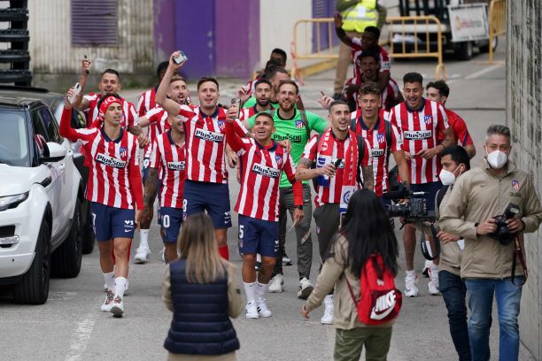 Tears, smiles mark Atlético Madrid title triumph