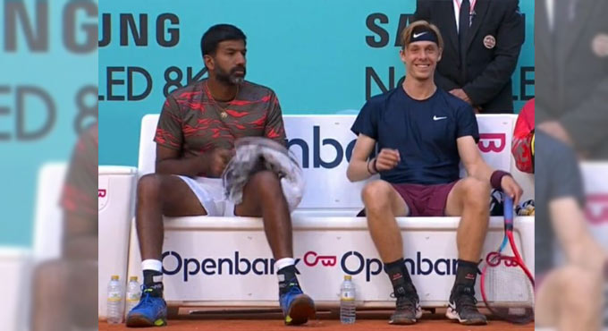 Bopanna-Shapovalov lose in quarters of Madrid Open