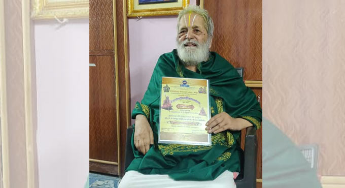 Chilkur Balaji temple Chief Priest MV Soundararajan gets new title