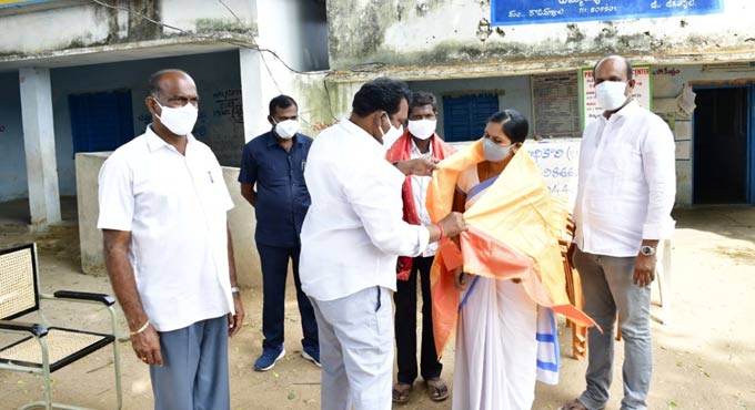 Dammayapeta village, a role model in Covid fight: MLA Sunke Ravishankar