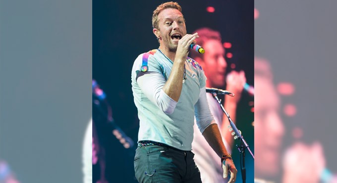 Chris Martin: My whole being is built around playing to people