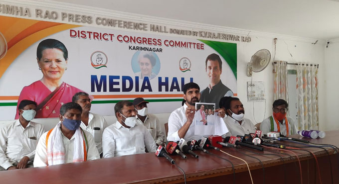 Eatala Rajender purchased Rs 200 crore land illegally: Congress