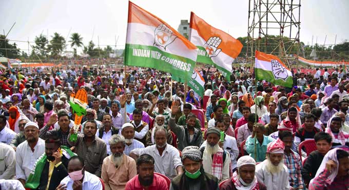 Congress claims it will win in Assam despite trends favouring BJP