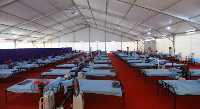 MEIL establishes over 3,000 beds for Covid affected in Tamil Nadu