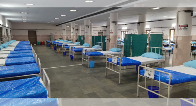 Jumbo Covid Care Facility inaugurated at RINL-Vizag Steel