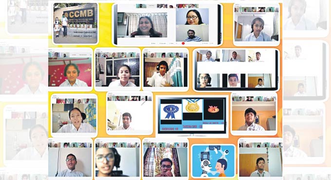 DPS Nadergul holds virtual debate ‘Argue with Science’