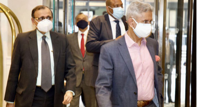 Jaishankar lands in New York to discuss Covid-related cooperation with US