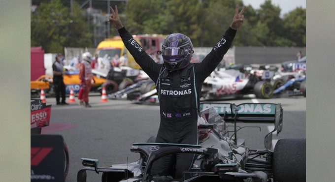 Hamilton reigns supreme