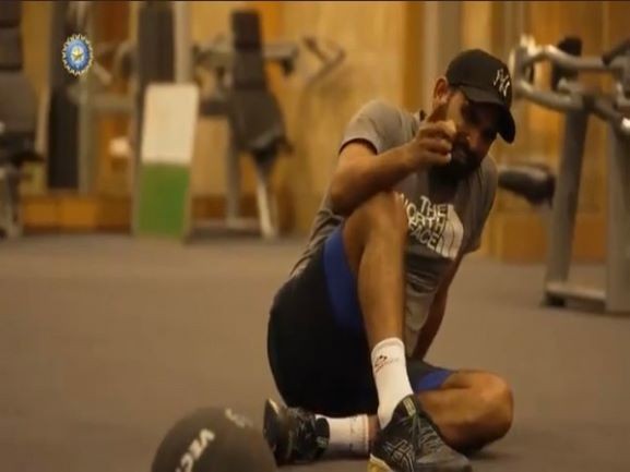 Indian cricketers sweat it out in quarantine ahead of UK Tour