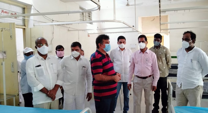 70 oxygen beds set up at Patancheru, Jogipet hospitals