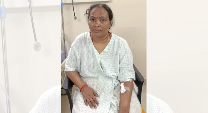 Warangal: Friends on Facebook provide financial assistance to cancer patient