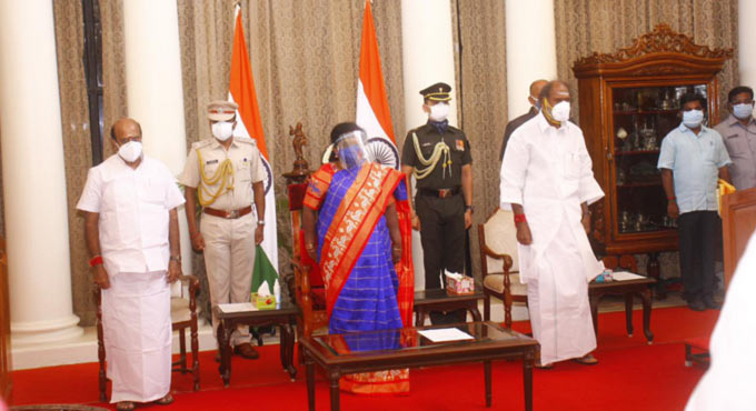 K Lakshminarayanan appointed pro tem speaker of Puducherry Assembly