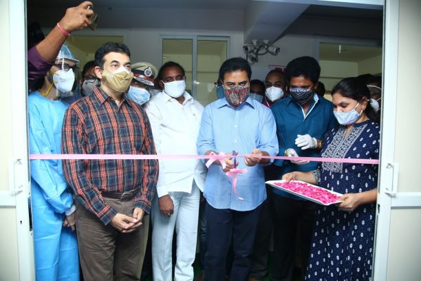 KT Rama Rao inaugurates Project Ashray