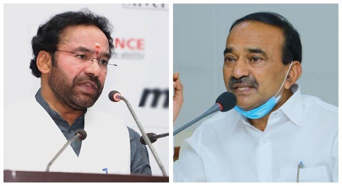 Kishan Reddy denies meeting Eatala at farm house