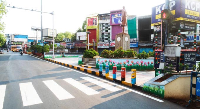 MJ Market, Abids junctions get a facelift with pedestrian crossings
