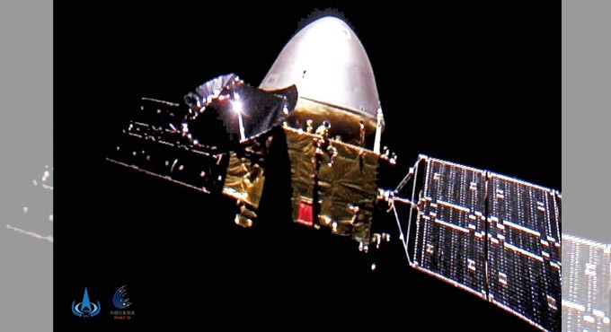 China succeeds in first Mars landing